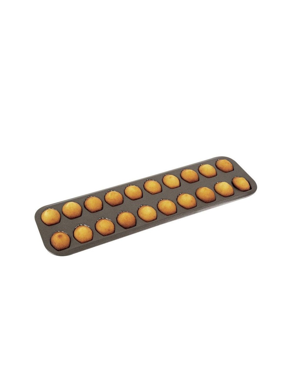 Plaque 20 Madeleines En Tôle Anti-Adhérente