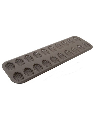 Plaque 20 Madeleines En Tôle Anti-Adhérente