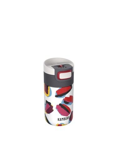 Travel Mug Isotherme 300 Ml Blanc / Rouge
