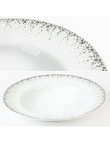 Assiette Creuse Borealis Gris 22Cm