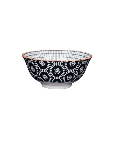 Bol Buddha Bowl - Motifs Géométriques Noir
