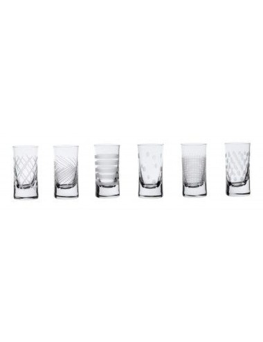 6 Verres À Vodka Oslo 4Cl