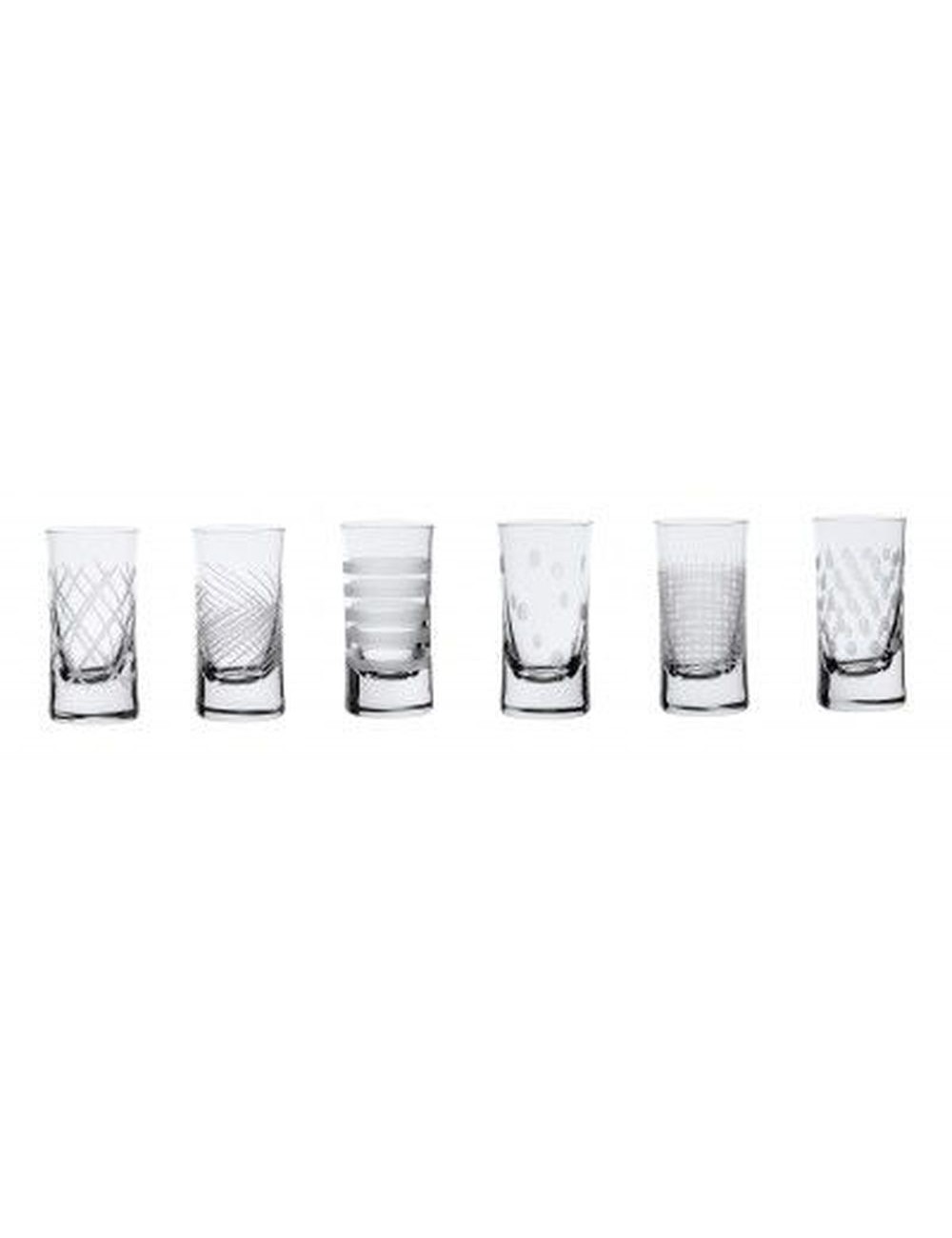 6 Verres À Vodka Oslo 4Cl