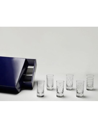 6 Verres À Vodka Oslo 4Cl