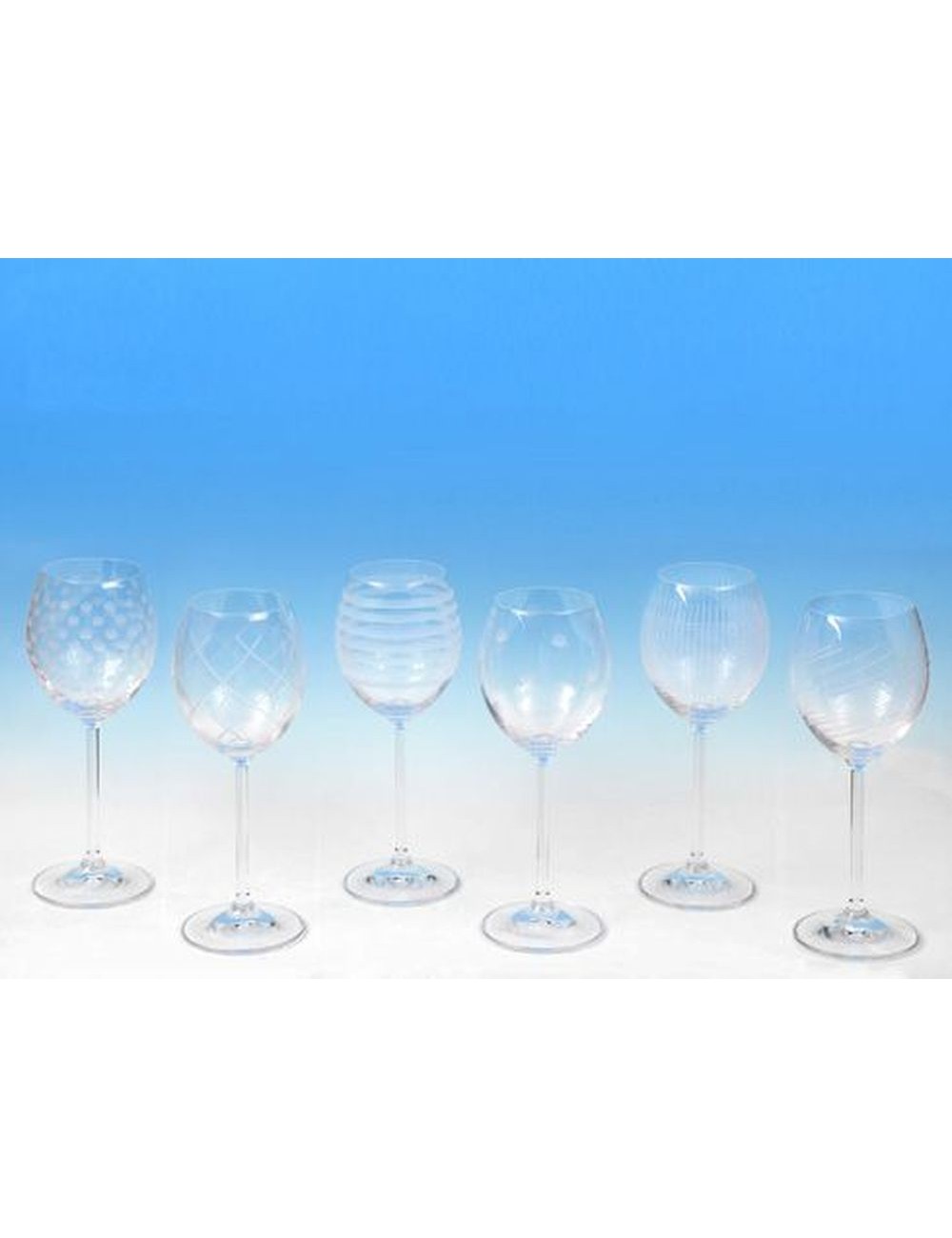 6 Verres À Pied Vin Oslo 26Cl