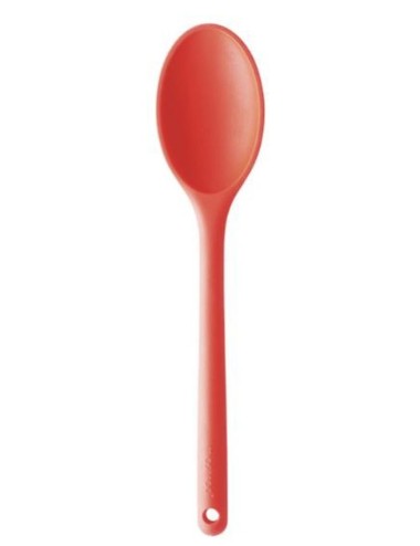 Cuillière Rouge En Silicone