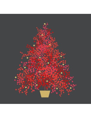 Serviettes En Papier - Paquet De 20 Sapin