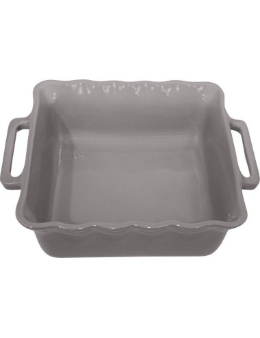 Plat À Four Carré Délices Gris 31,5Cm