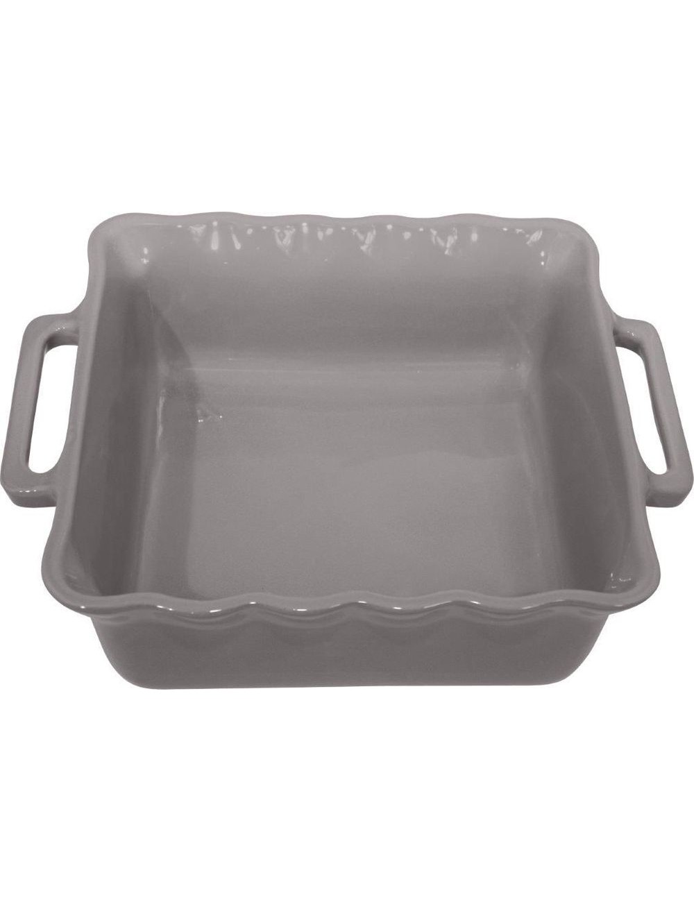 Plat À Four Carré Délices Gris 31,5Cm