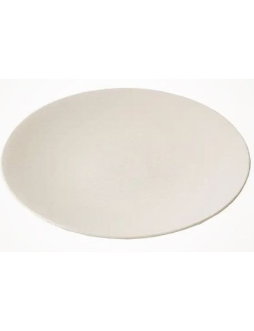 Assiette Plate Vesuvio Ivoire 27 Cm