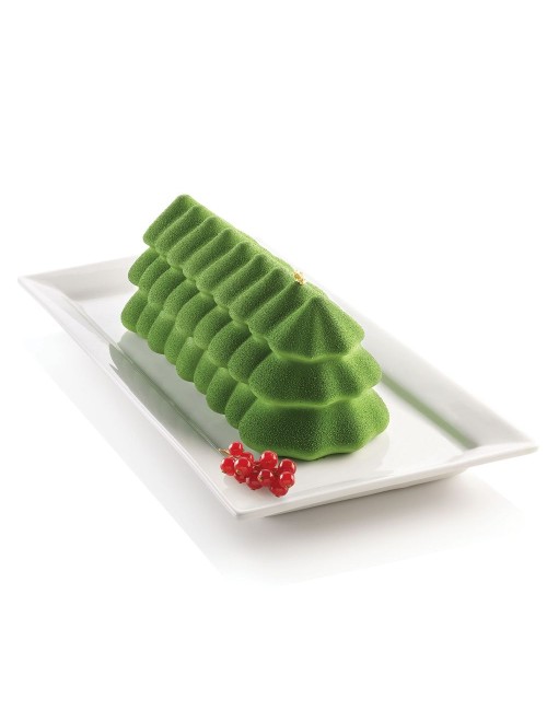 Moule 3D Bûche Sapin En Silicone