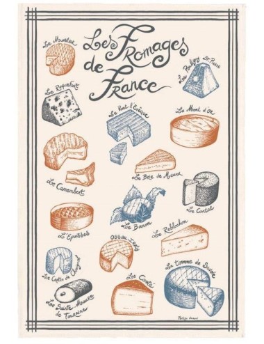 Torchon Fromage De France