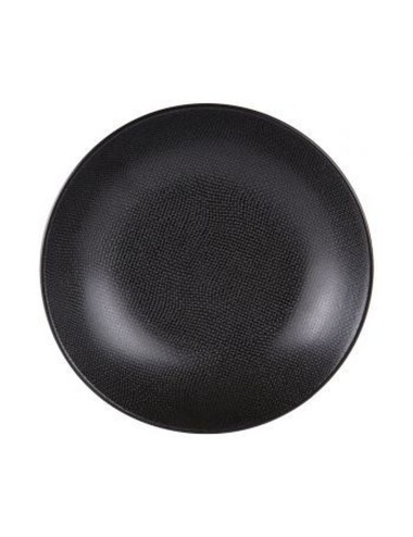 Assiette À Pâtes Vesuvio Noir 25 Cm