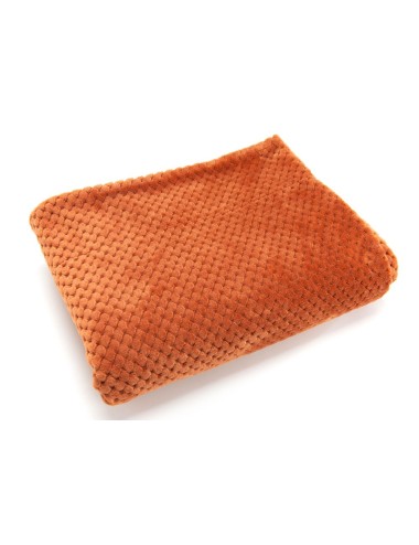 Plaid Damier Terracotta 130 X 170Cm