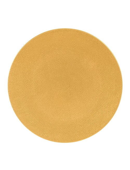 Assiette Plate Vesuvio Safran 27 Cm