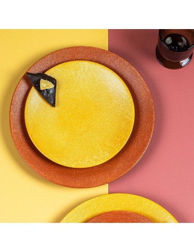 Assiette Dessert Vesuvio Safran 21 Cm