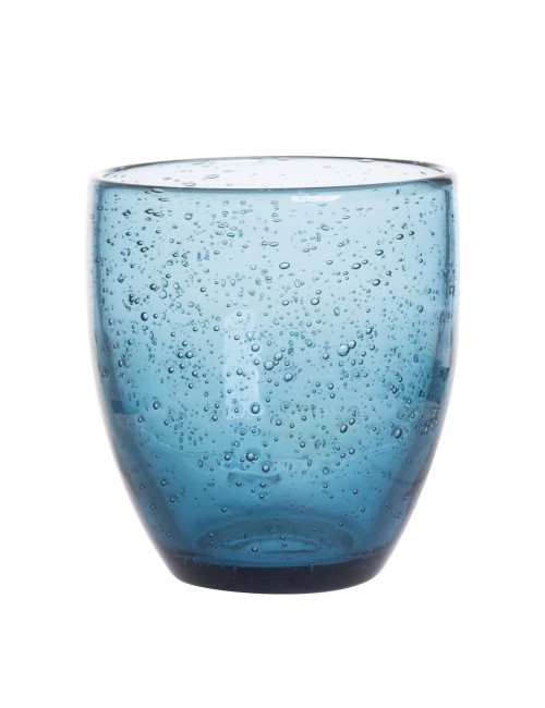 Verre ARTISAN BULLÉ bleu 35 cl
