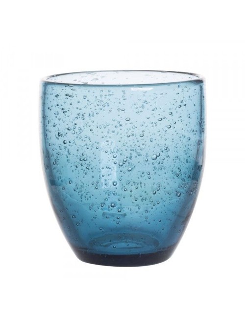 Verre ARTISAN BULLÉ bleu 35 cl
