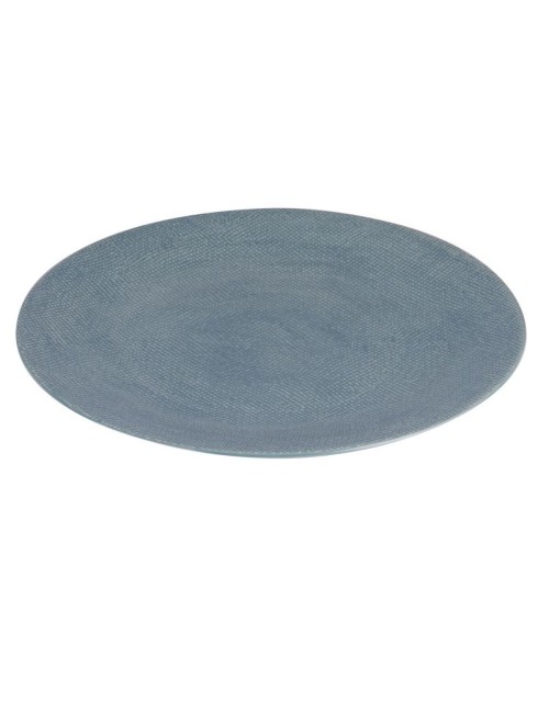 Assiette Plate Vesuvio Bleu 27 Cm