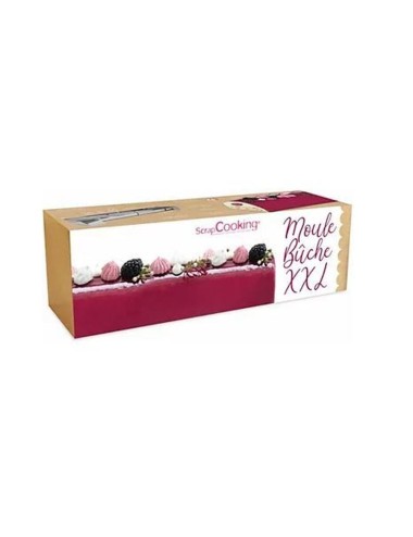 Moule à bûche inox XXL