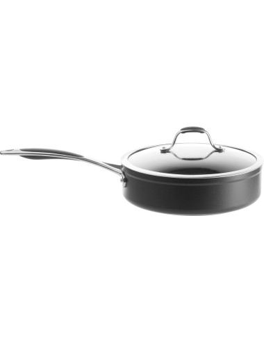 Sauteuse aluminium forgé + couvercle 24cm