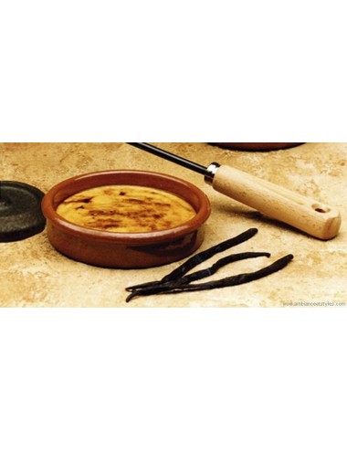 Cassolette crème brulee 14cm