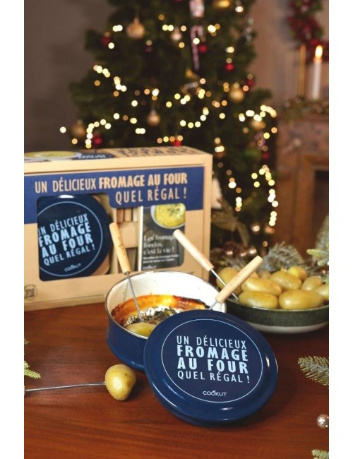 Coffret cadeau fromage fondu bleu