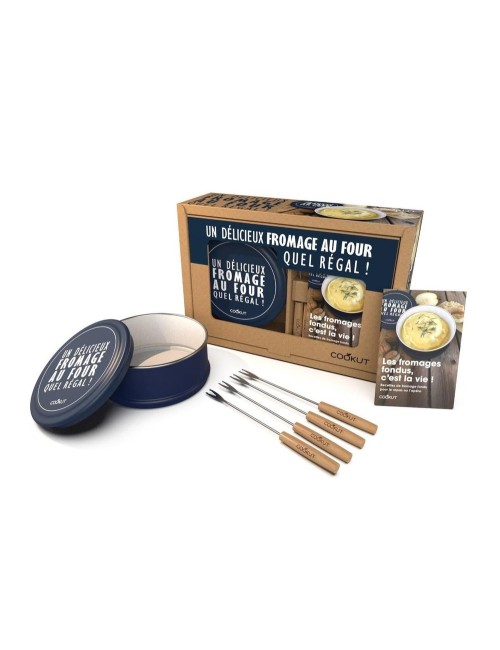 Coffret cadeau fromage fondu bleu