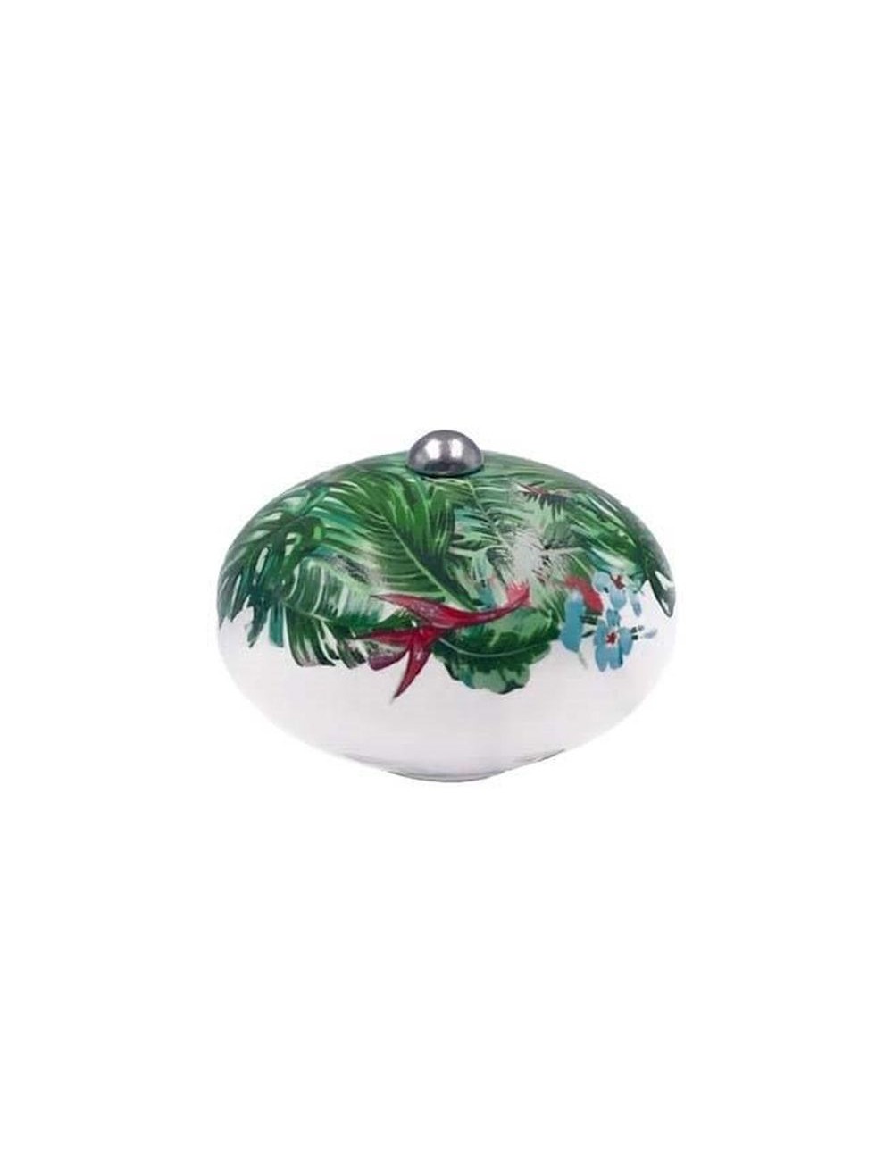Poignée céramique jungle vert