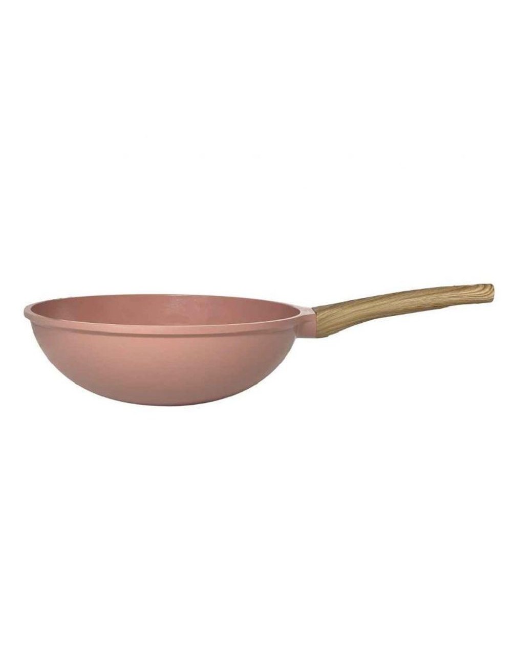 Wok rose 28cm
