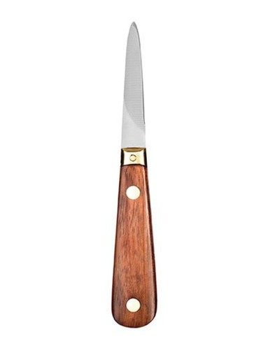 Couteau à huître manche palissandre 15,5 cm