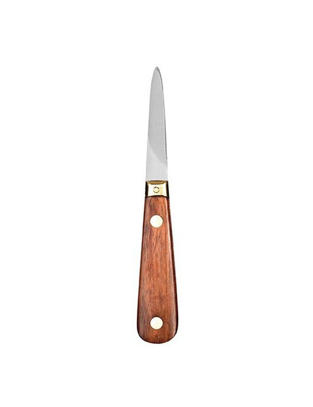 Couteau à huître manche palissandre 15,5 cm