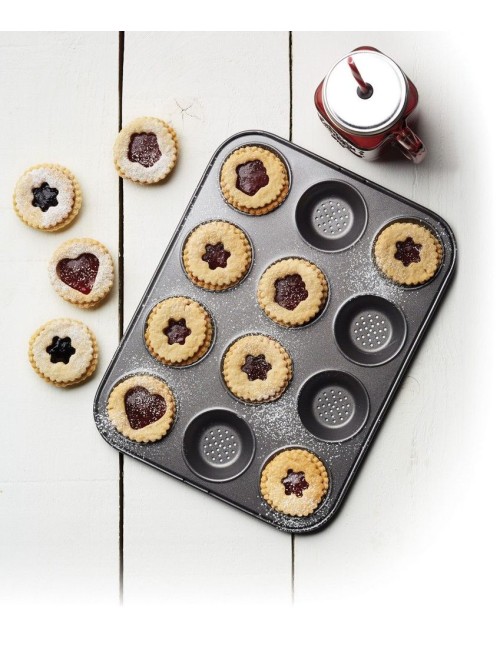 Plaque 12 mini-tartelettes CRUSTY BAKE