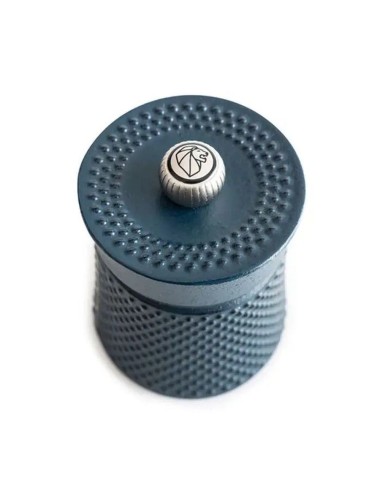 Moulin à poivre BALI en fonte bleu 8 cm