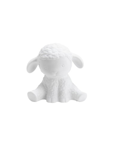 LAMPE MOUTON PORCELAINE