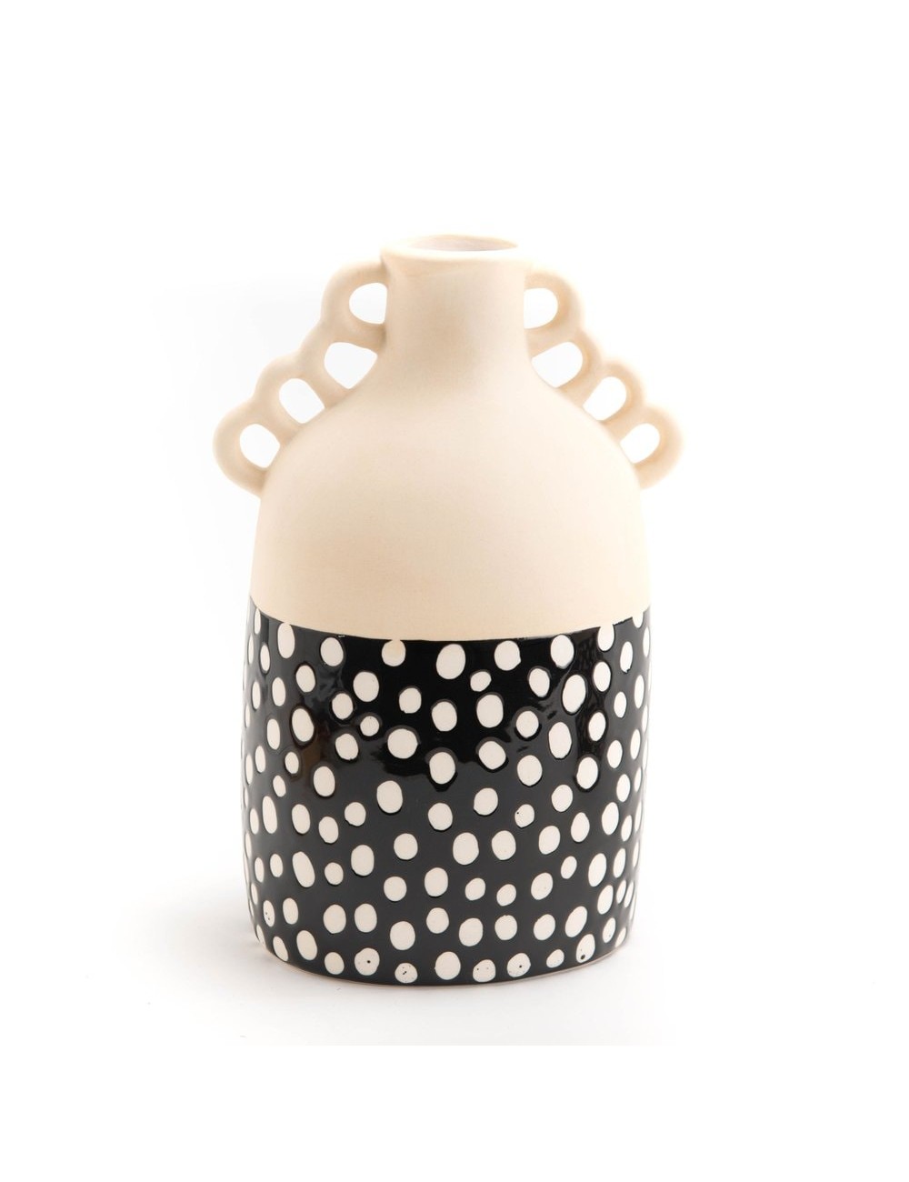 VASE ANSE POIS NOIR