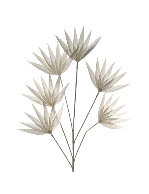 Tige Fleur Palma Blanc