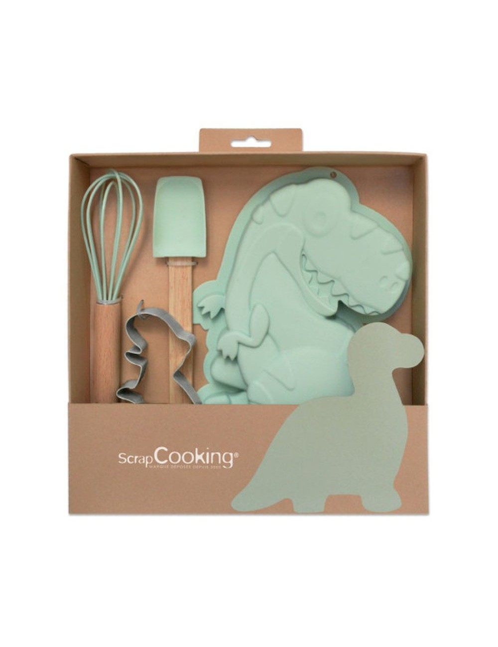 COFFRET USTENSILES DINO
