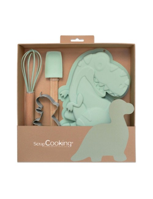 COFFRET USTENSILES DINO