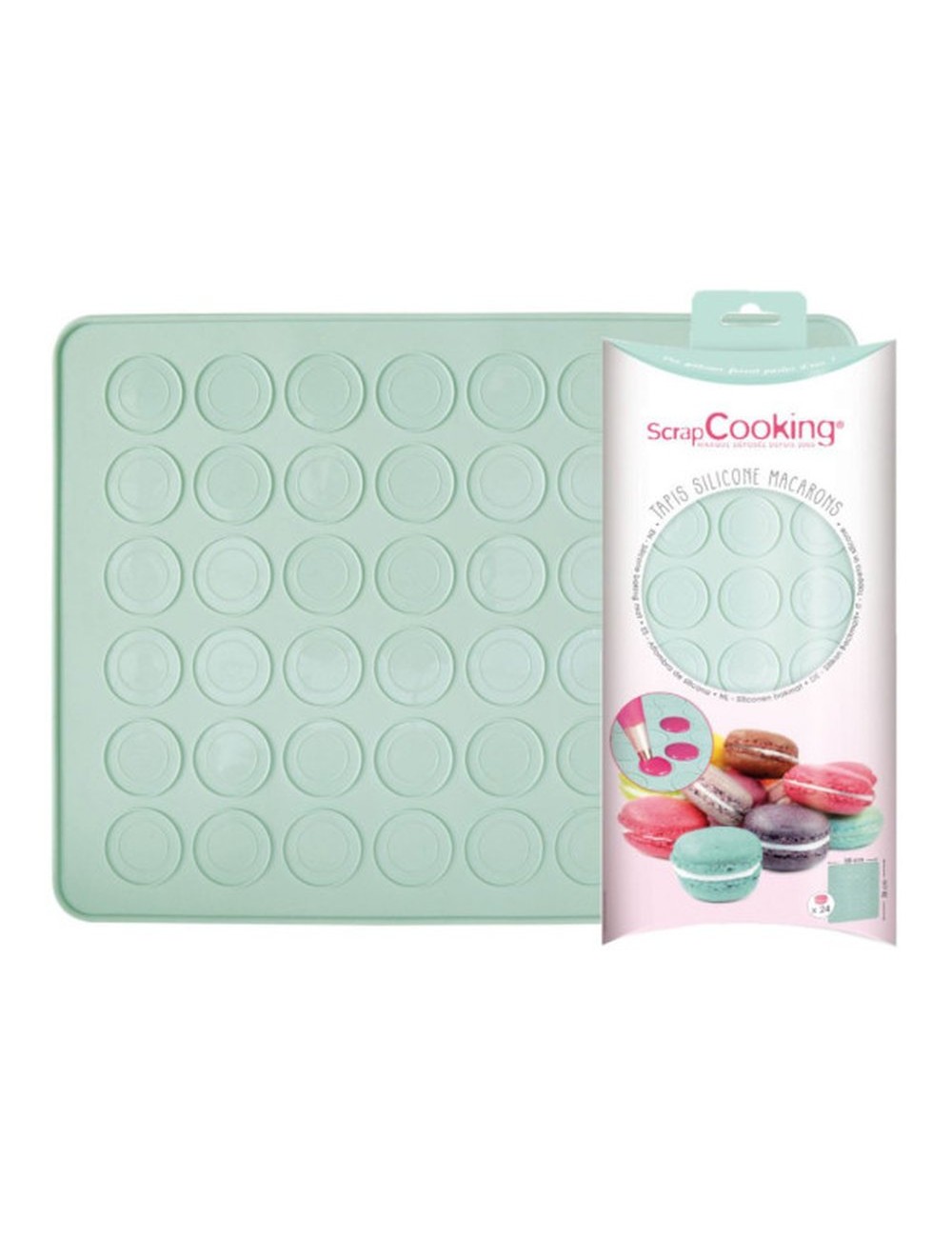 Tapis Silicone A Macarons