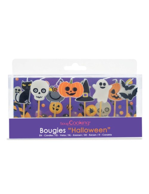 8 BOUGIES HALOWEEN 