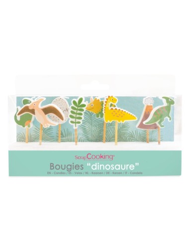 8 BOUGIES DINO