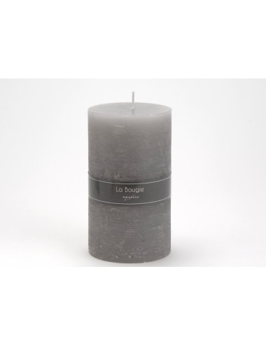 Bougie Maxi Cylindre Gris