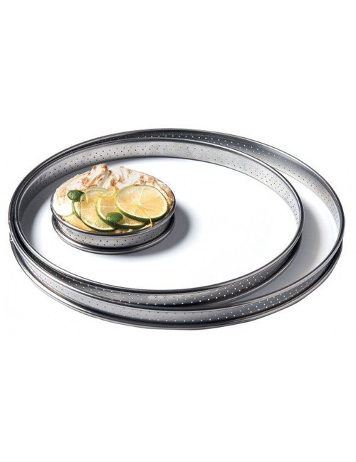 Cercle À Tarte Inox Perforé 26 Cm