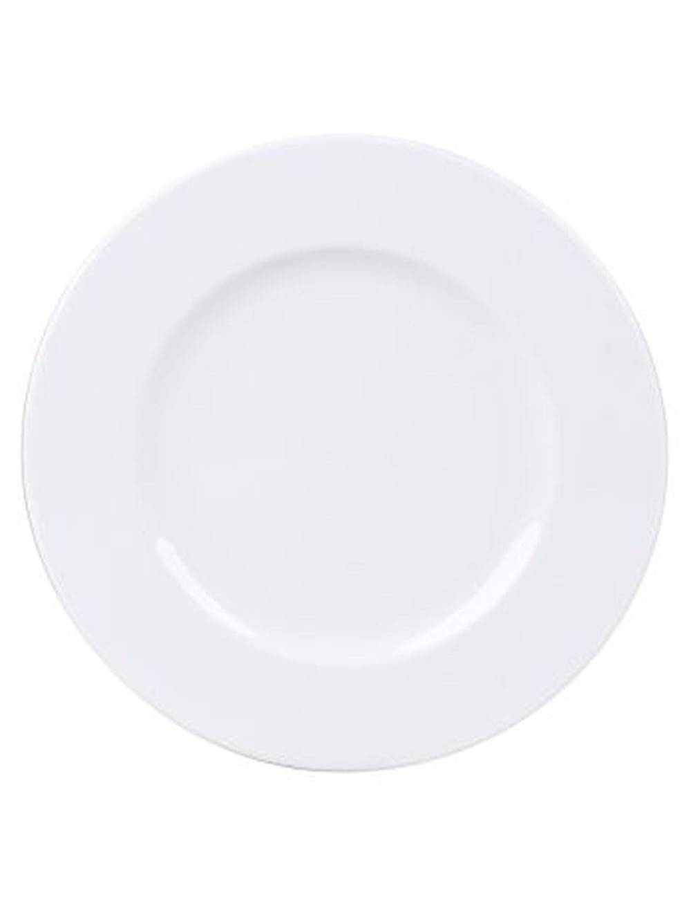 Plat Rond Chamonix Blanc