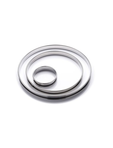 Cercle À Tarte Et Tartelette 22 Cm