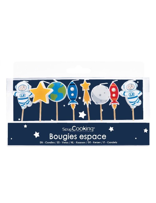 Bougies Espace X 8