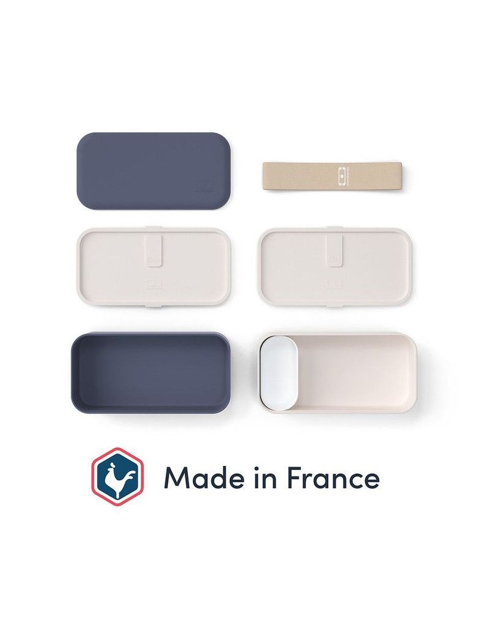 Boîte Bento Mb Original Bleu Naturel
