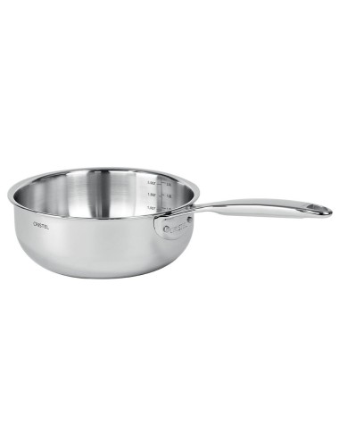 Casserole Inox Castel'Pro® 28Cm