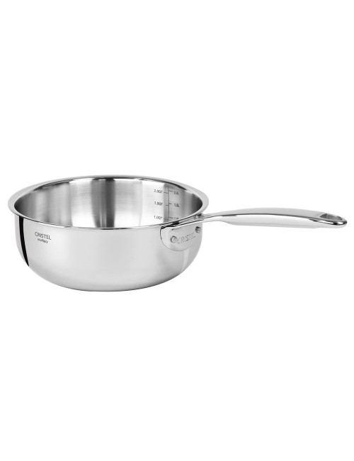 Série De 3 Casseroles Inox Castel'Pro®